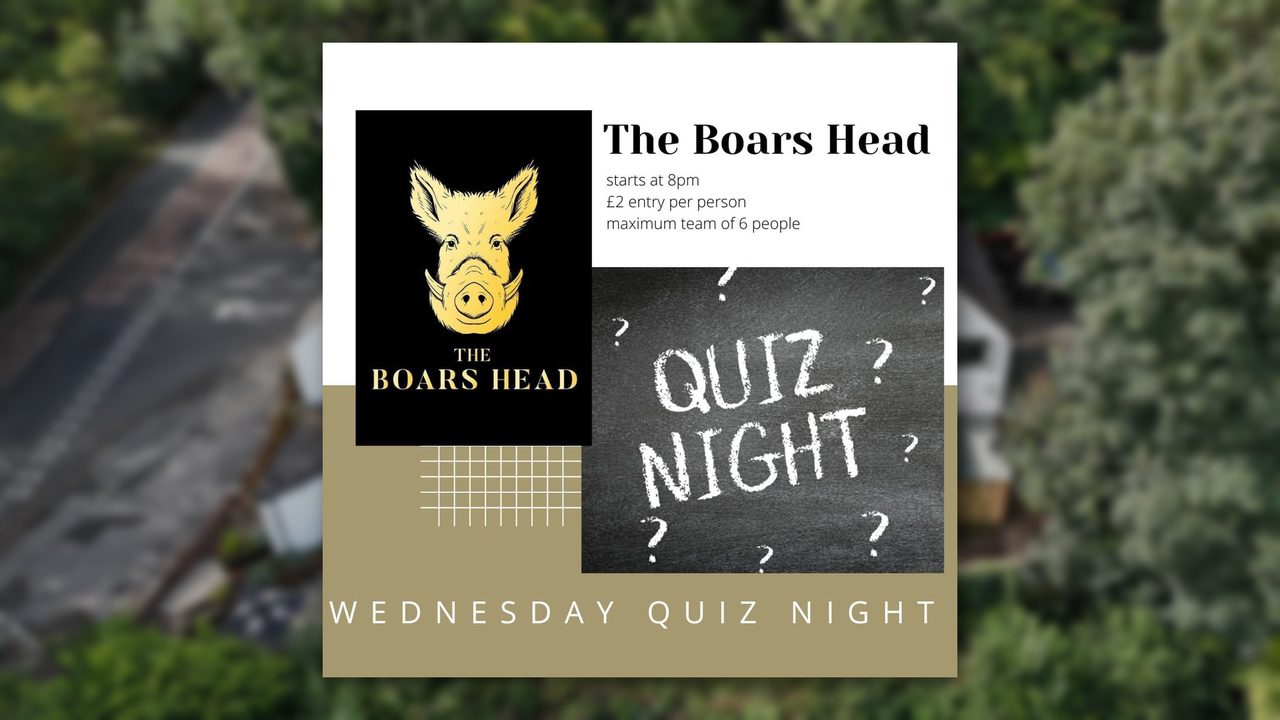 Quiz Night - The Boars Head - Horsham Event