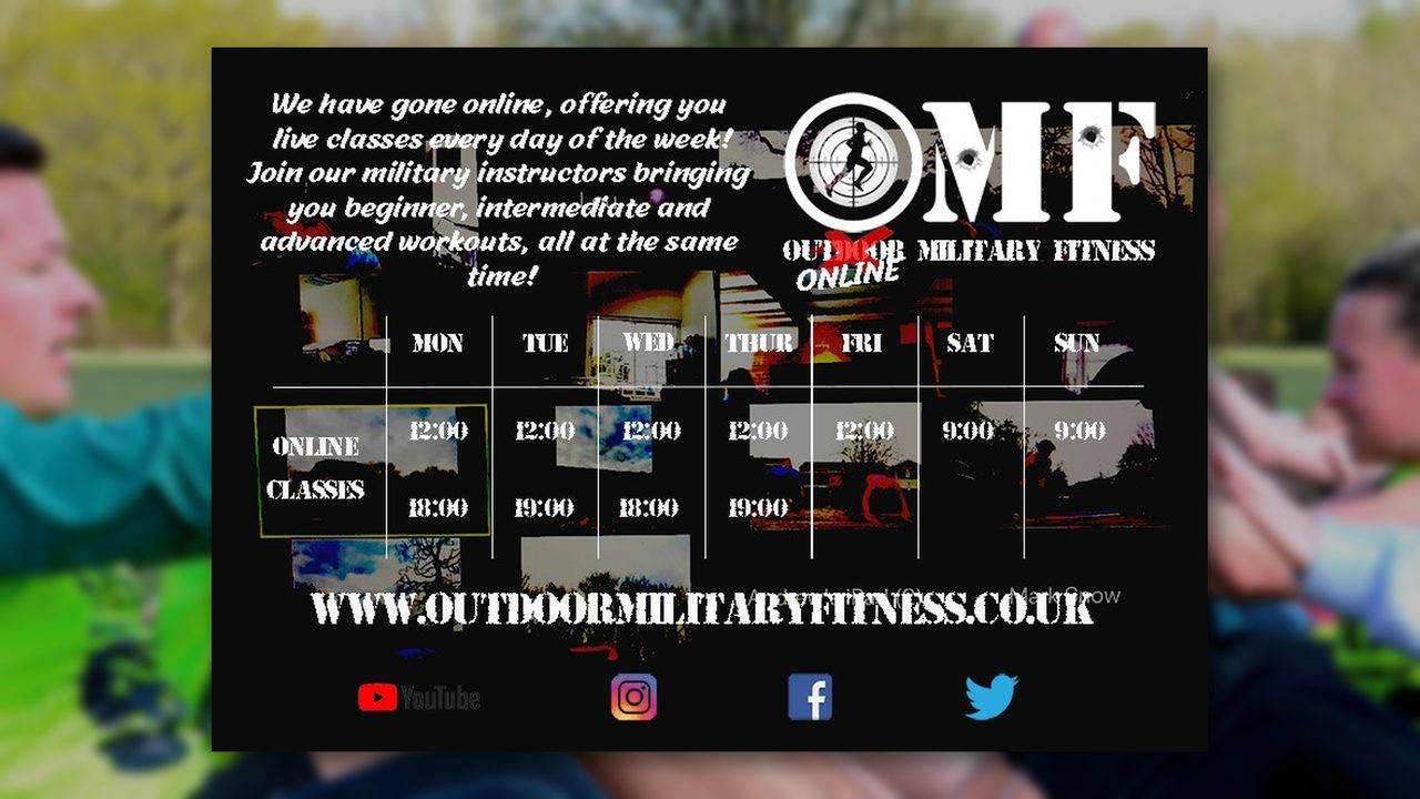 Online Fitness Classes - OMF Online - Horsham Event