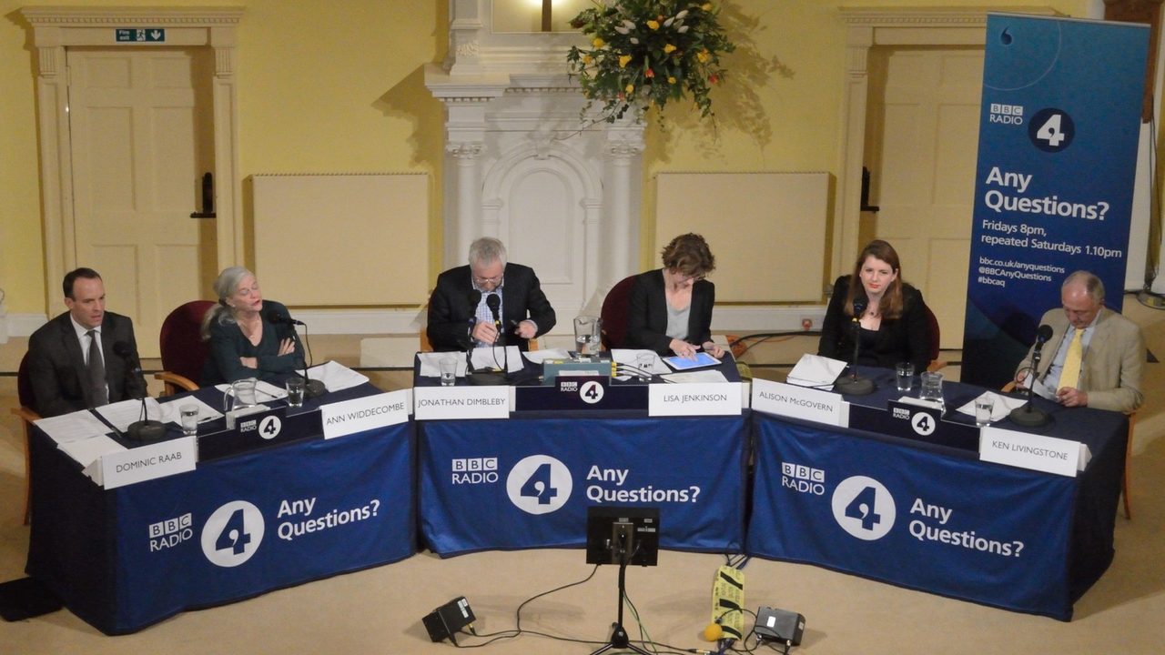 BBC Radio 4 – Any Questions? - Collyers College - Horsham Event