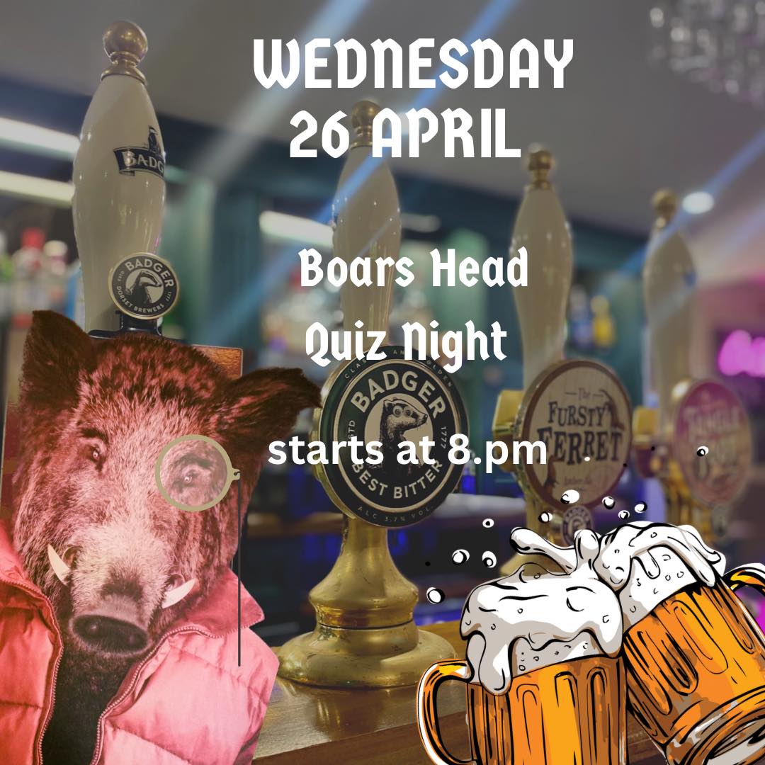 Quiz Night The Boars Head Horsham Event