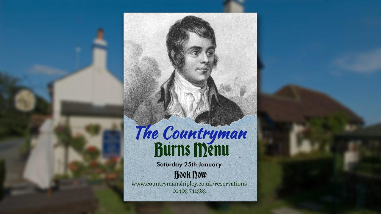 Burns Night - The Countryman Inn - Horsham Event