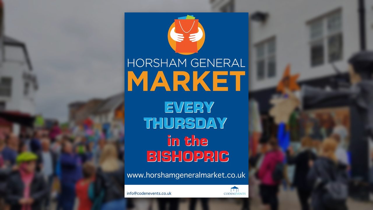 Horsham General Market - West Street - Horsham Event