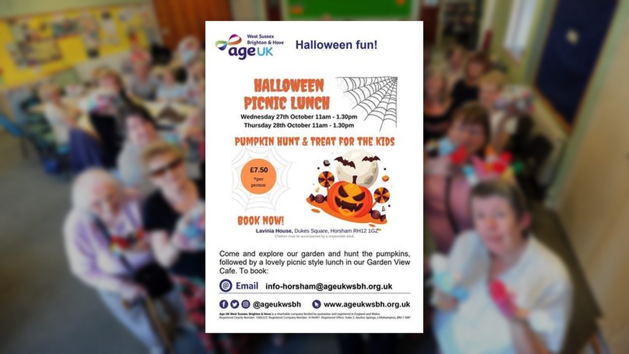 Halloween Picnic Lunch - Age UK WSB and H - Horsham Event