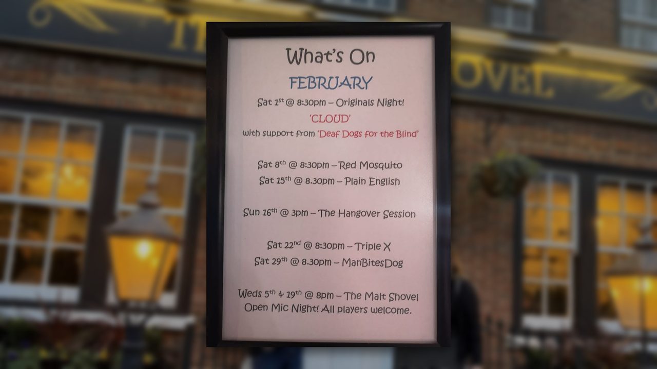 ManBitesDog - The Malt Shovel Online - Horsham Event