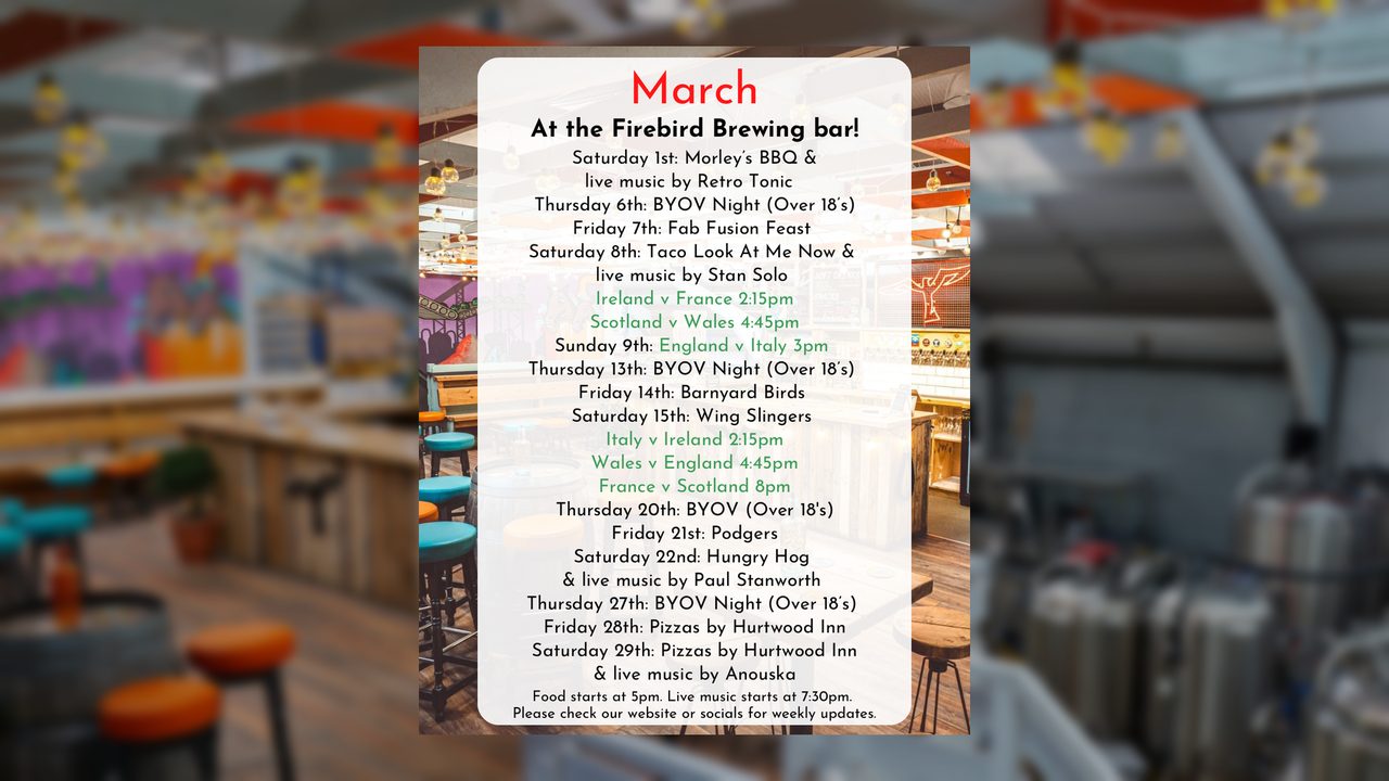 Bring Your Own Vinyl - Firebird Brewing Co - Horsham Event