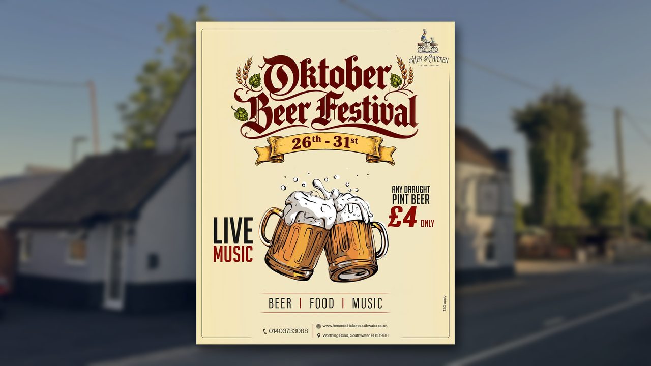 Oktoberfest - Hen and Chicken - Horsham Event