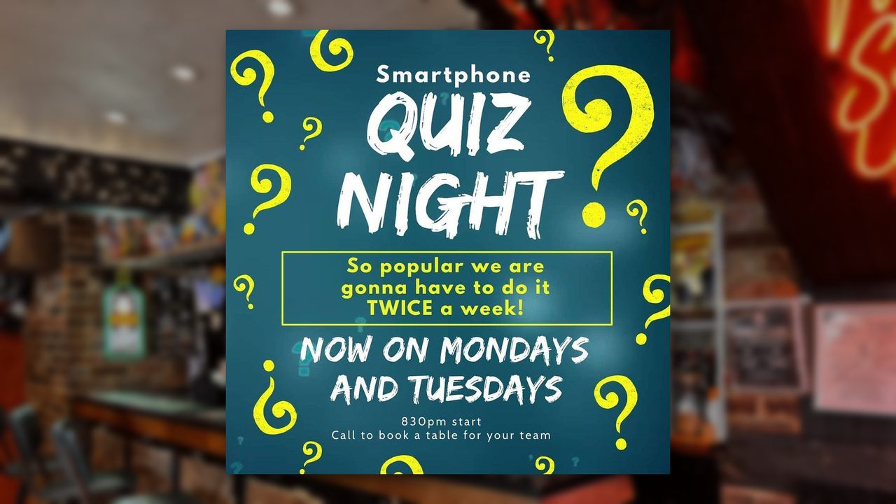 Piries Quiz Night - Piries Bar - Horsham Event