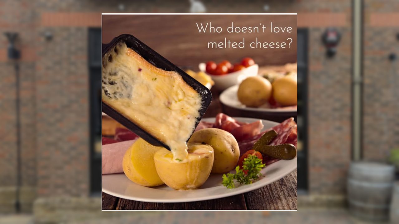 Raclette Rendezvous - Love you, Bye - Horsham Event