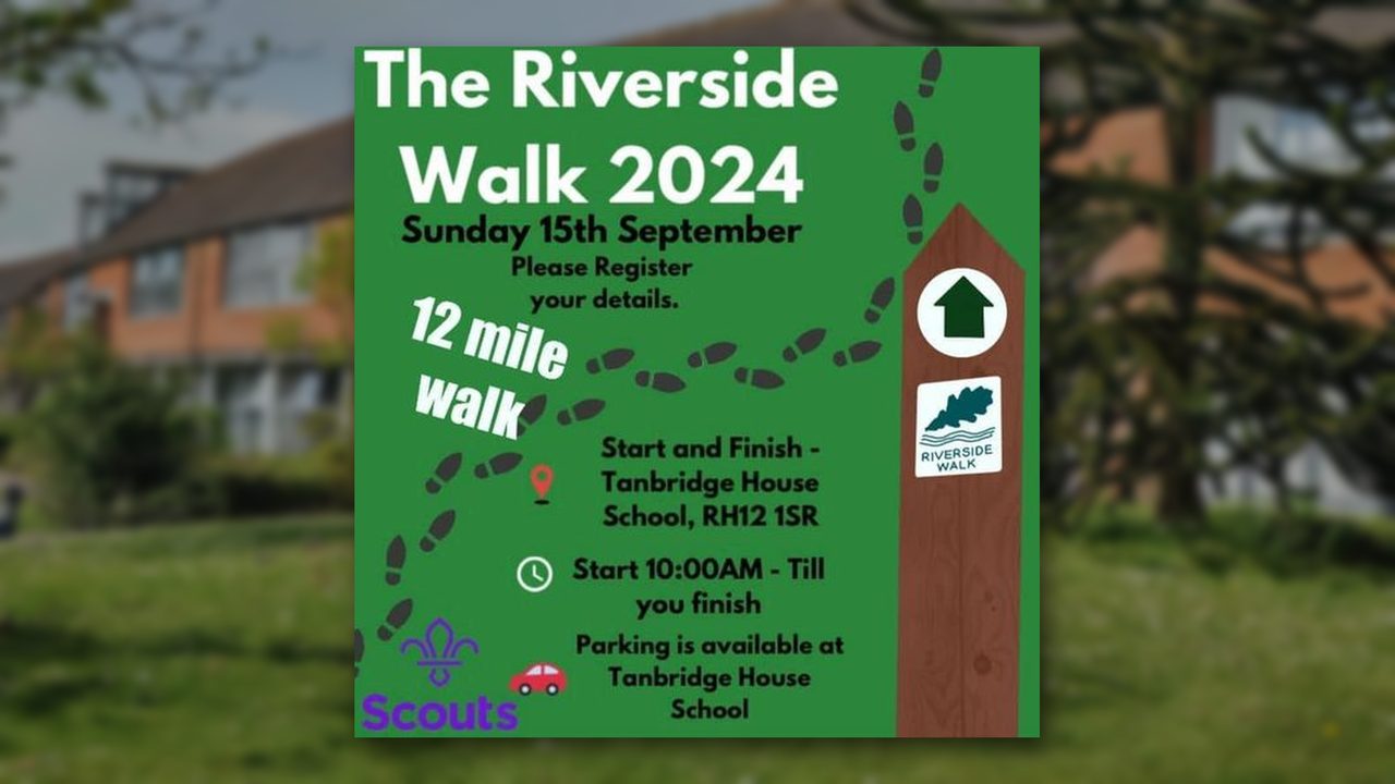 Riverside Walk - Tanbridge House School - Horsham Event