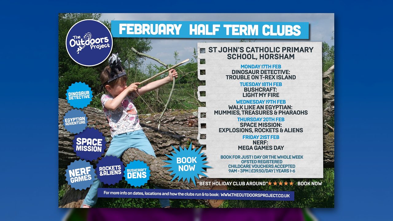 Half Term Holiday Club - The Outdoors Project - Horsham Event