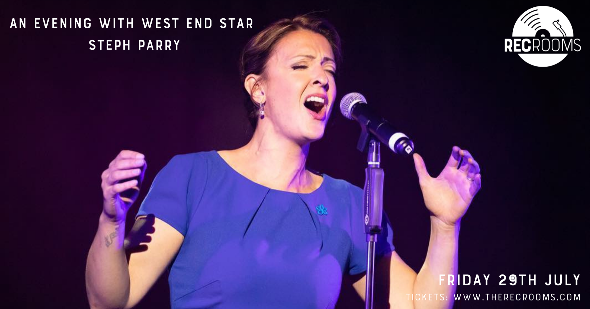 An Evening with Steph Parry - The REC Rooms