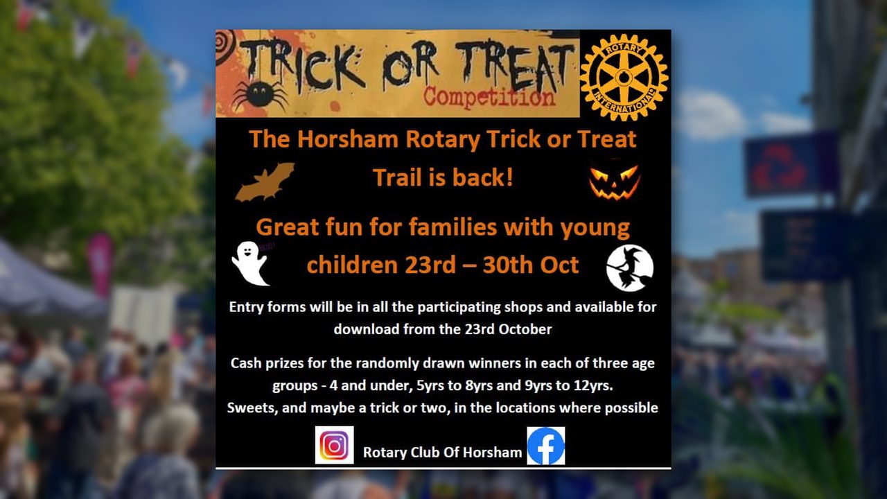 Trick Or Treat Trail - Town Centre - Horsham Event