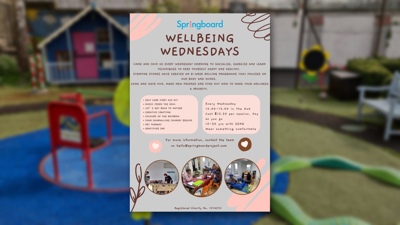 Wellbeing Wednesdays - Springboard - Horsham Event