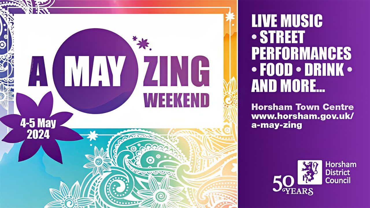 A-MAY-Zing weekend - Carfax Bandstand - Horsham Event