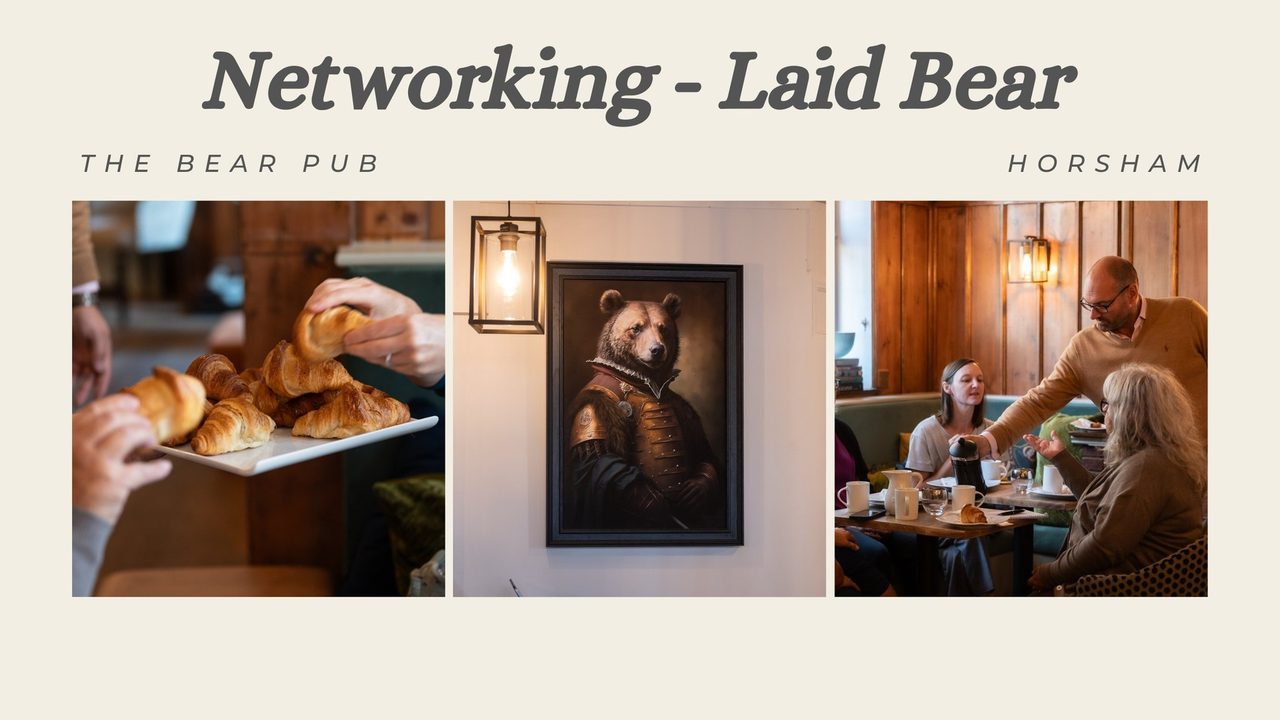 Networking Laid Bear - The Bear - Horsham Event