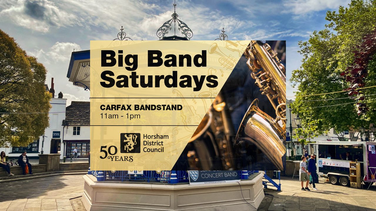New venture Concert Band - Carfax Bandstand - Horsham Event