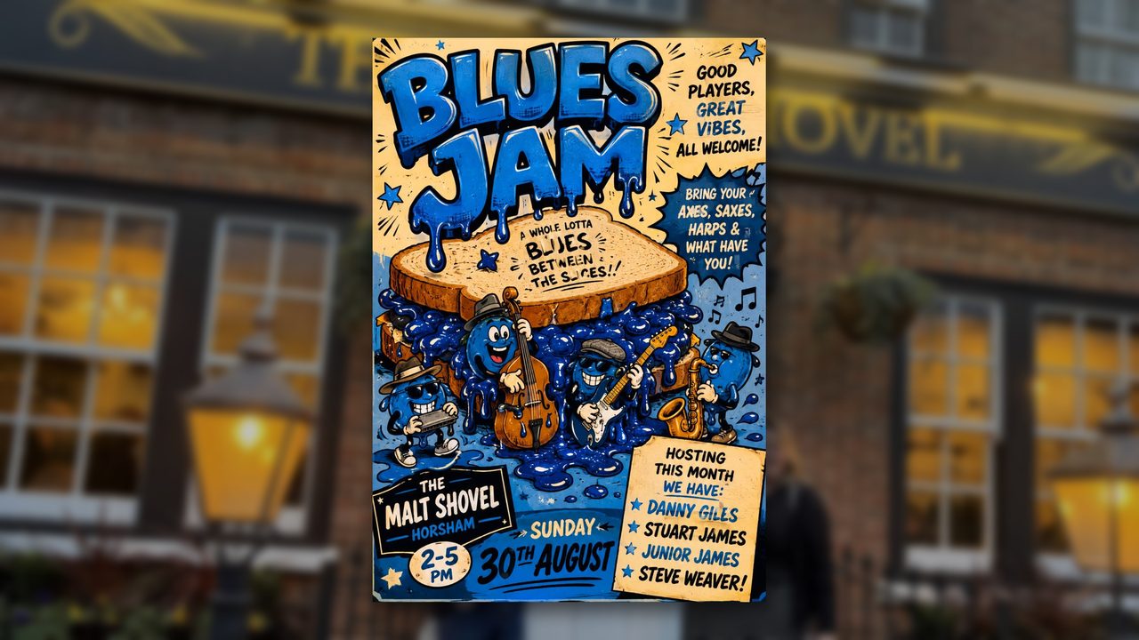 Blues Jam - The Malt Shovel - Horsham Event
