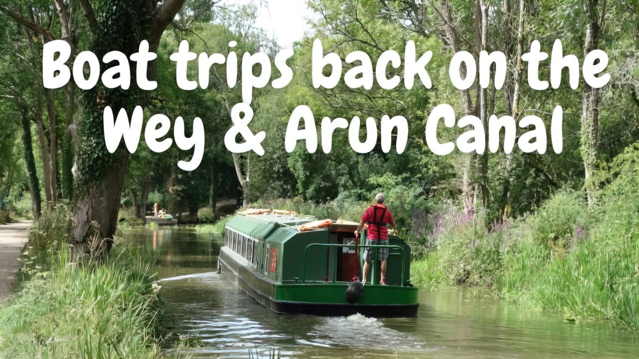 Boat Trip to Devil's Hole Lock - The Wey and Arun Canal Trust - Horsham Event