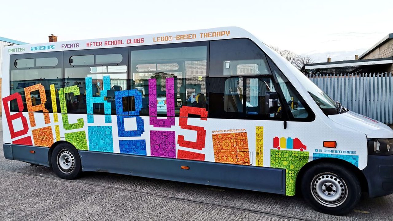 Halloween Brick Bus Workshop - Carfax - Horsham Event