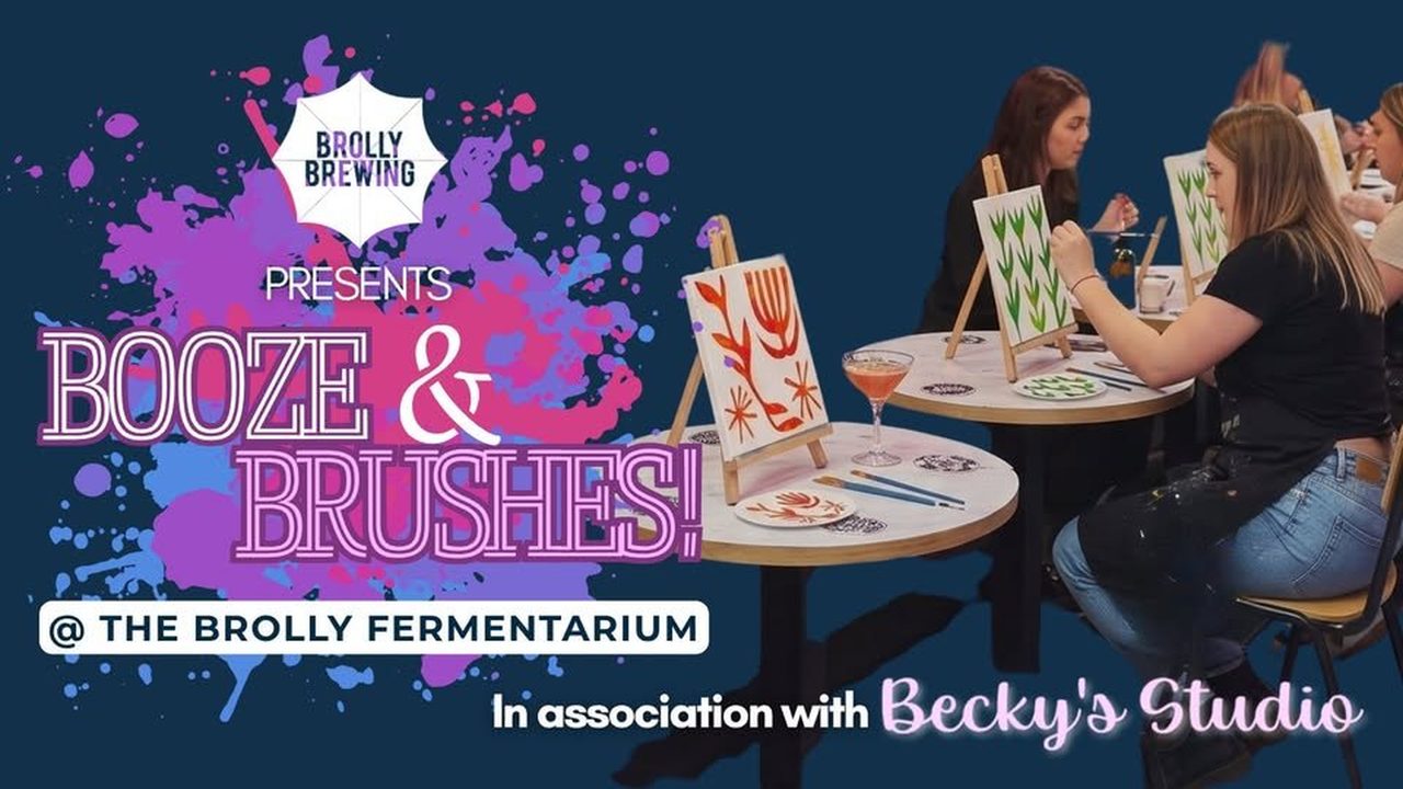 Booze & Brushes: Autumn Botanicals - The Brolly Fermentarium - Horsham Event