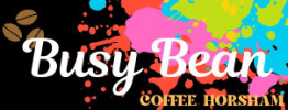 Busy Bean Coffee Van Find us on Facebook image