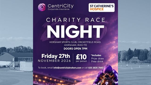 CentriCity Charity Race Night - Horsham Sports Club 