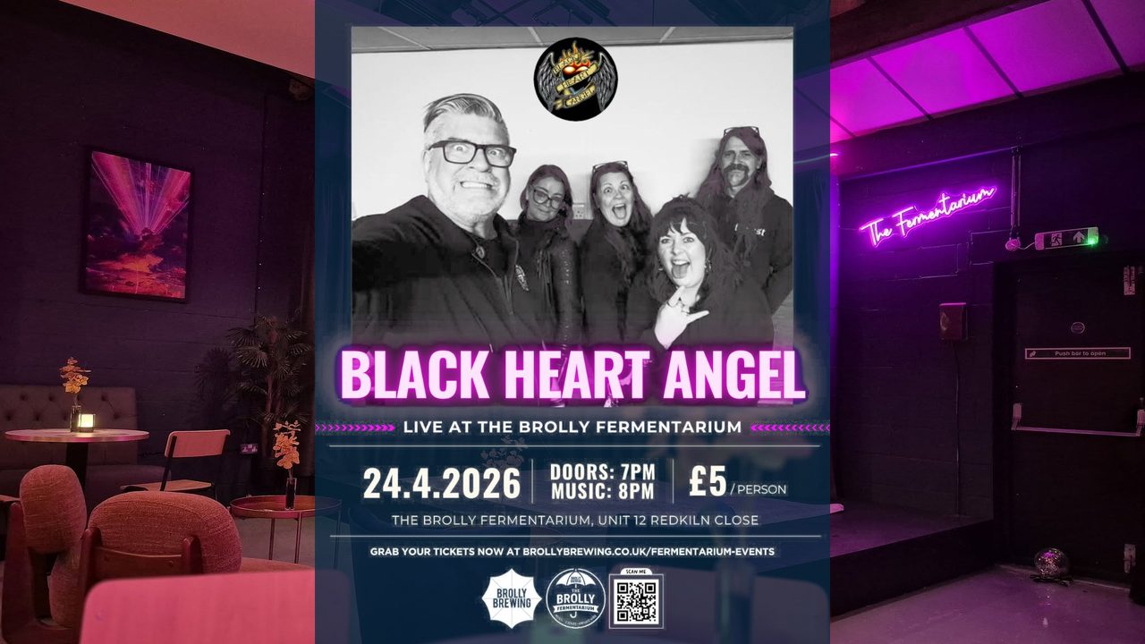 Black Heart Angel - The Brolly Fermentarium - Horsham Event