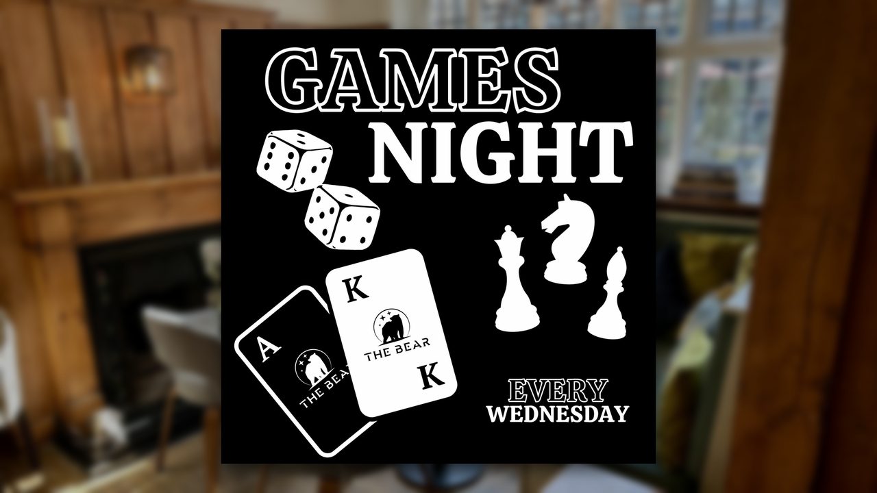 Games Night - The Bear - Horsham Event