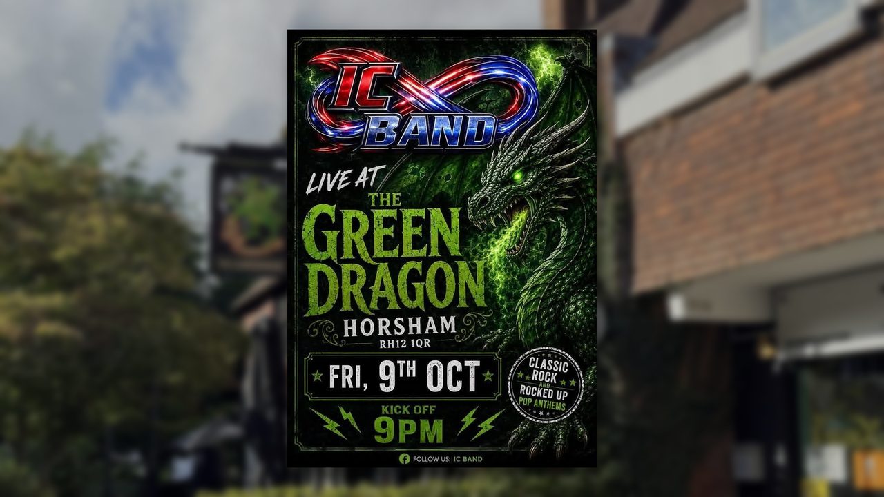 Infinite Crisis Band - The Green Dragon - Horsham Event