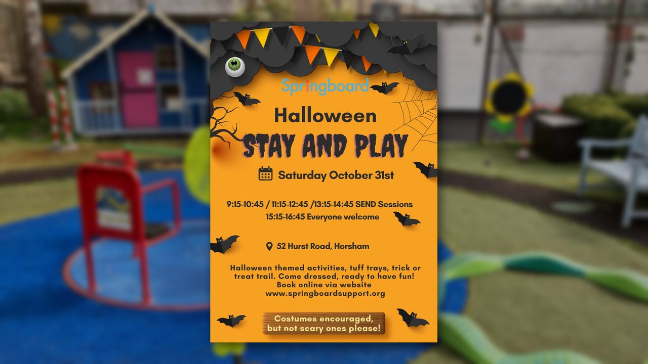 Halloween Stay and Play - Springboard - Horsham Event