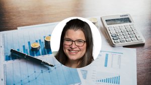 Blue Elephant Bookkeeping Photograph