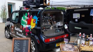 Busy Bean Coffee Van Photograph