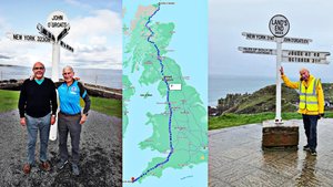 Tony's JOGLE Walk