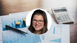 Blue Elephant Bookkeeping Photograph