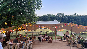 Stretch Tent Garden Party Photograph