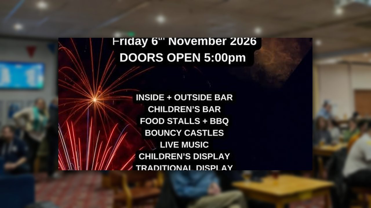 Fireworks Night - The Holbrook Club - Horsham Event