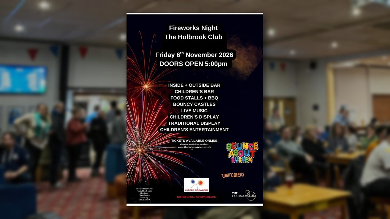 Fireworks Night - The Holbrook Club - Horsham Event