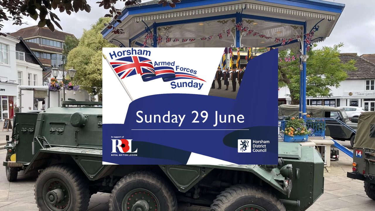 Armed Forces Sunday - Carfax Bandstand - Horsham Event