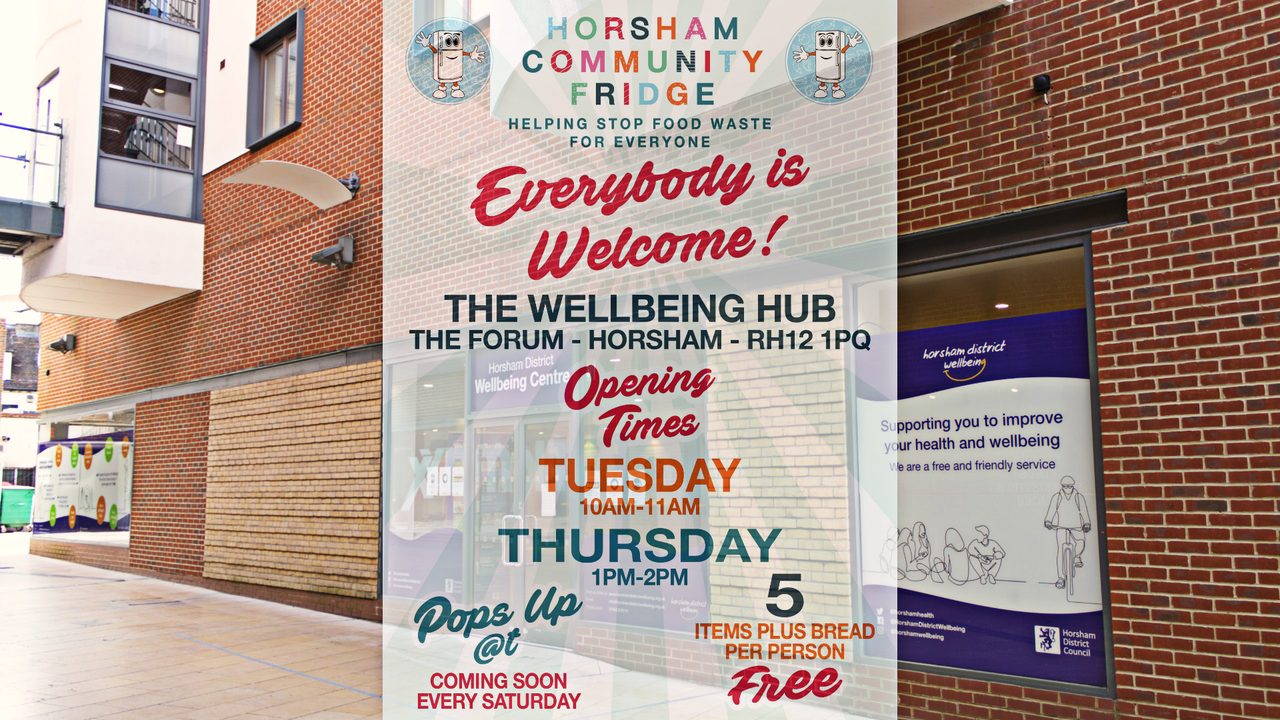 Horsham Community Fridge - Horsham District Wellbeing Hub - Horsham Event