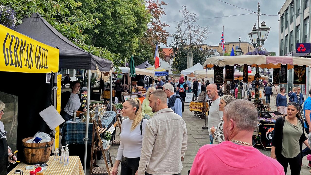 French and World Street Food Market - Carfax - Horsham Event