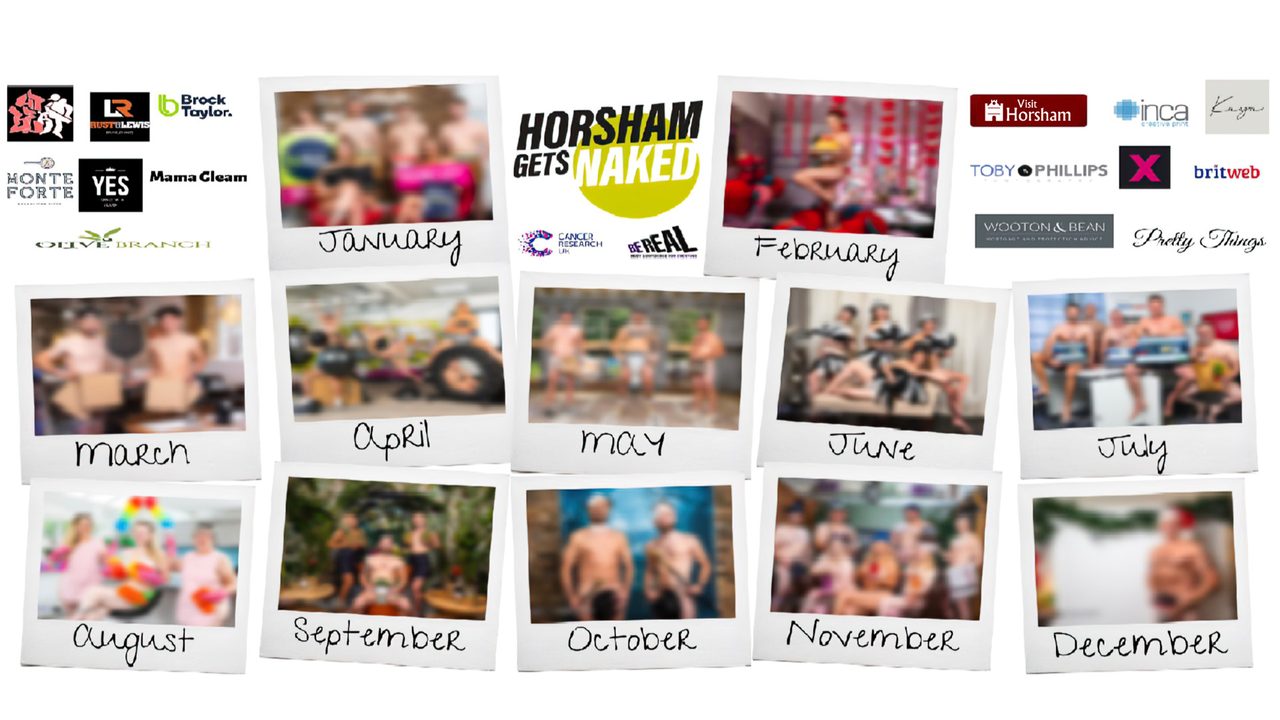 Horsham Gets Naked Launch - The Green Dragon - Horsham Event