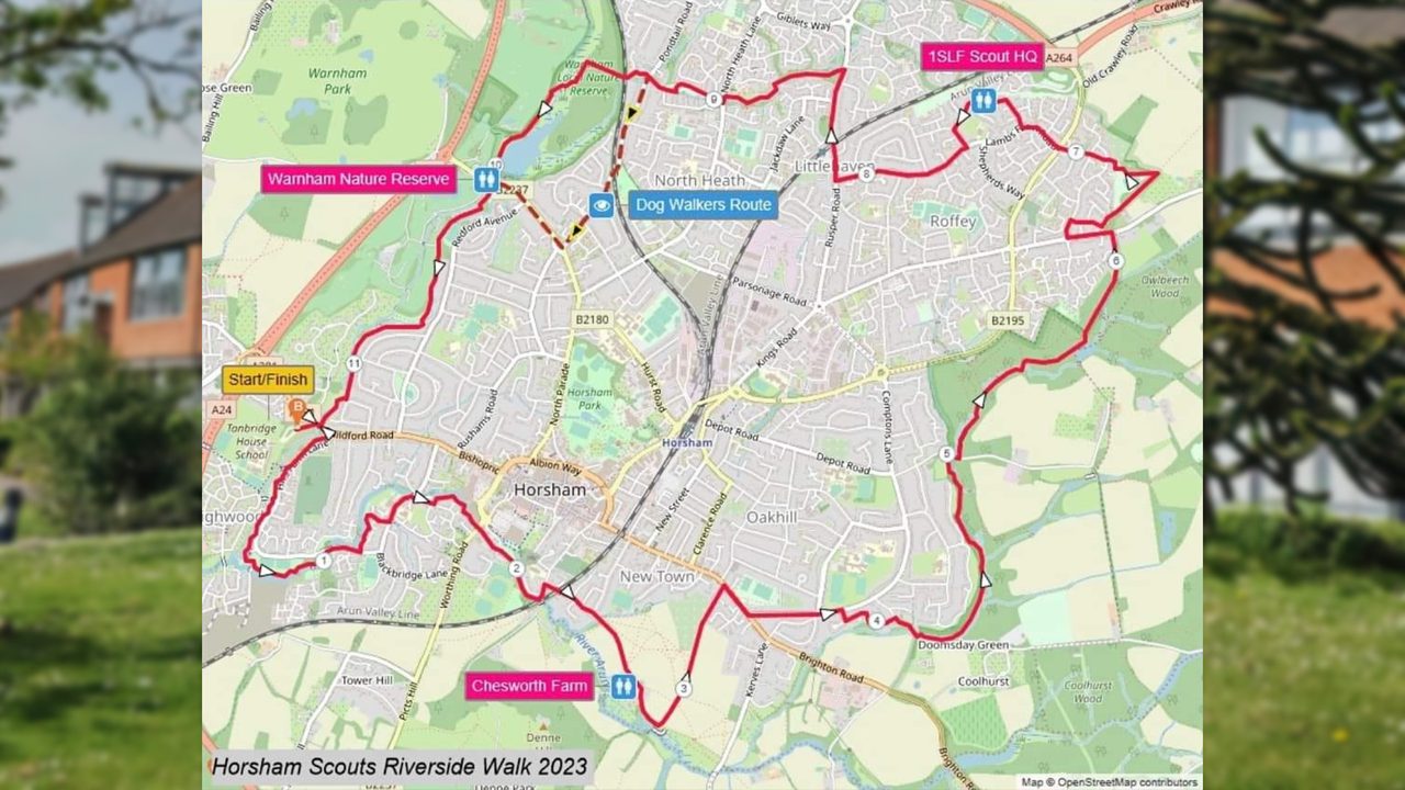 Annual Horsham Riverside Walk - Tanbridge House School - Horsham Event