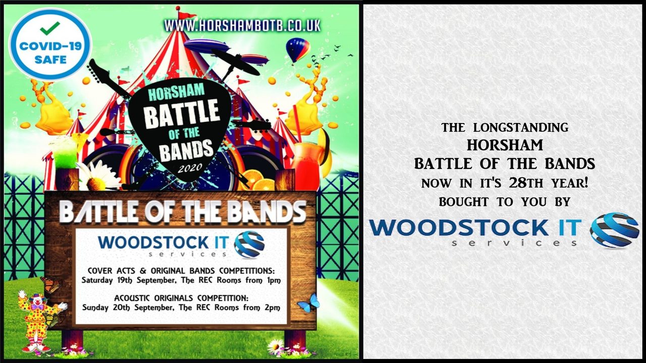 Horsham Battle Of The Bands - The REC Rooms - Horsham Event