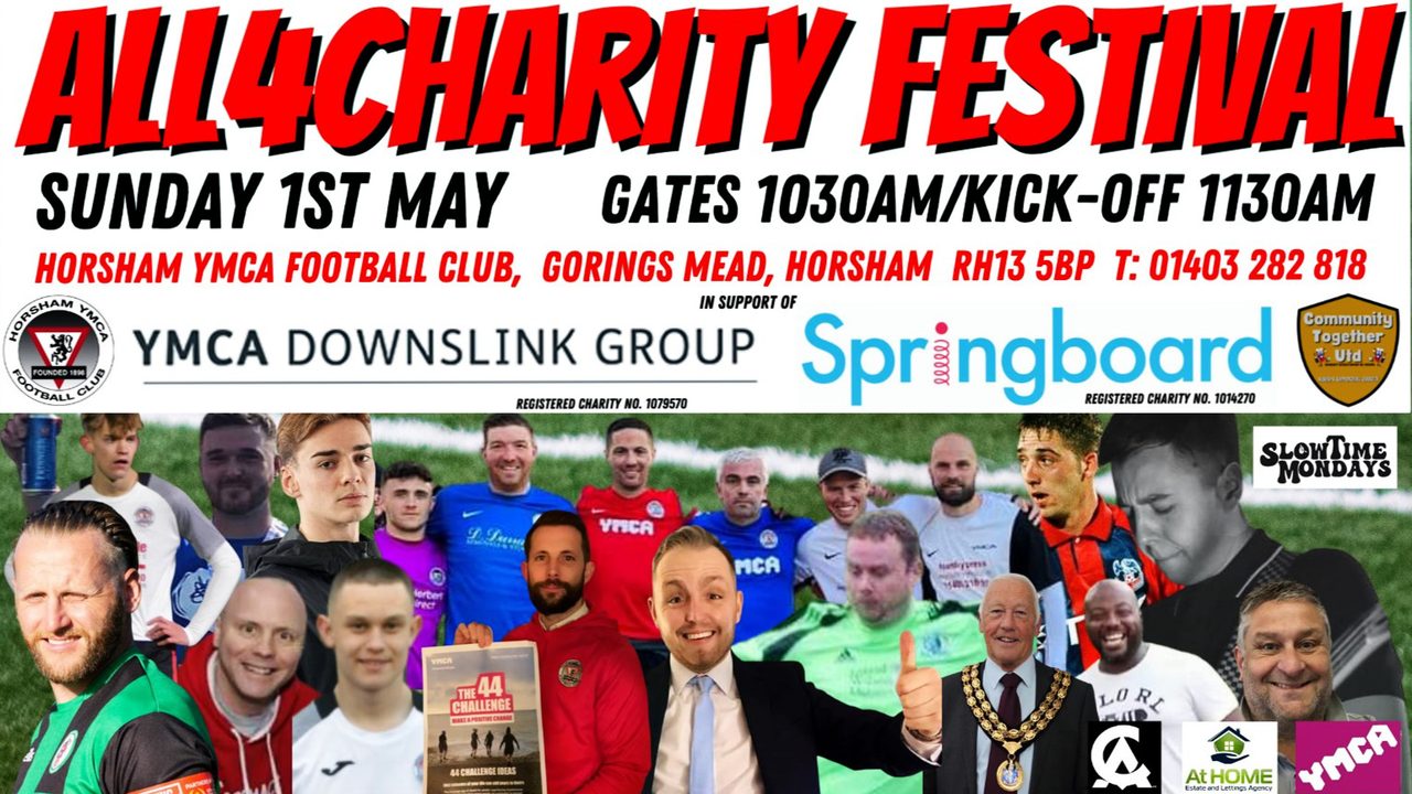 ALL4CHARITY Festival - Horsham YM Football Club - Horsham Event