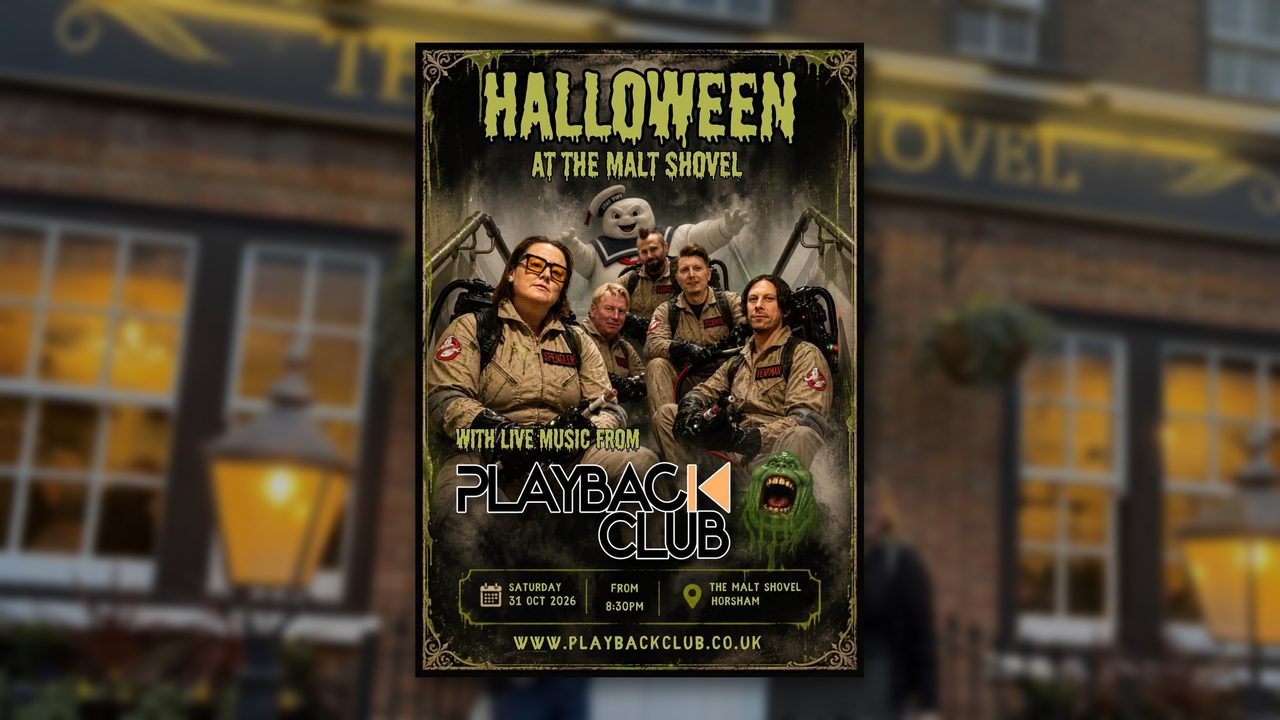 Playback Club Halloween Party - The Malt Shovel - Horsham Event