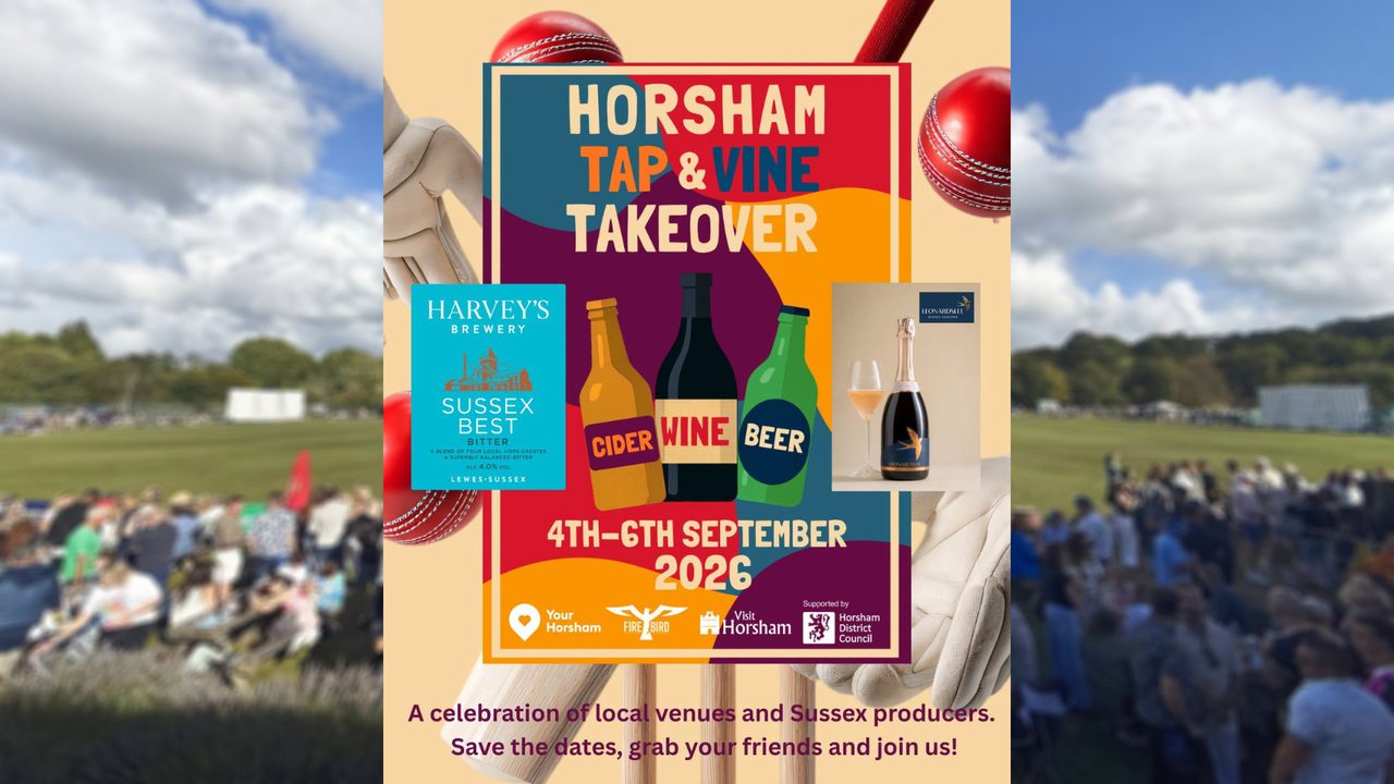 Tap & Vine: Sussex Cricket League - Horsham Sports Club  - Horsham Event