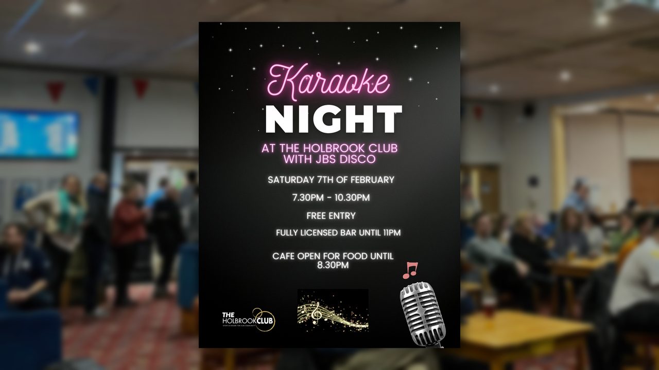 Karaoke Night - The Holbrook Club - Horsham Event