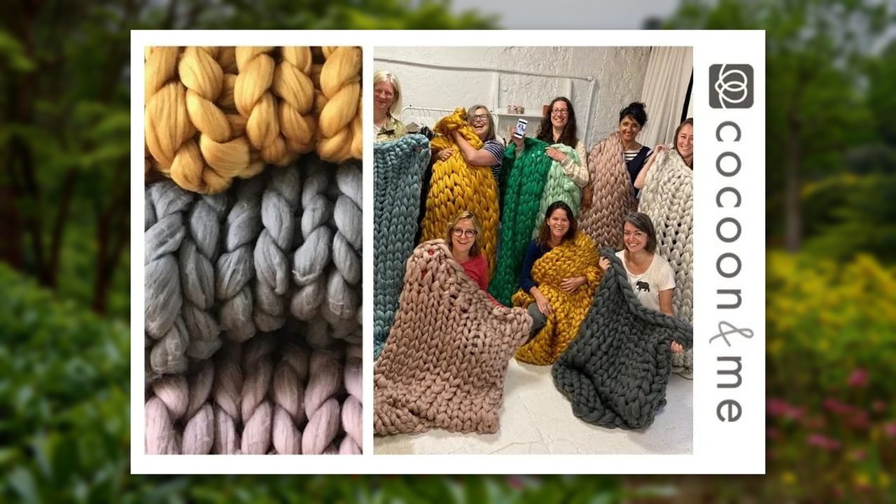 Arm Knitting Blanket Workshop - Leonardslee Gardens - Horsham Event