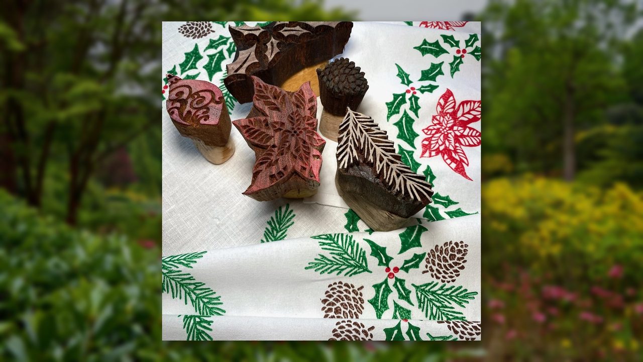 Christmas Block Printing - Leonardslee Gardens - Horsham Event