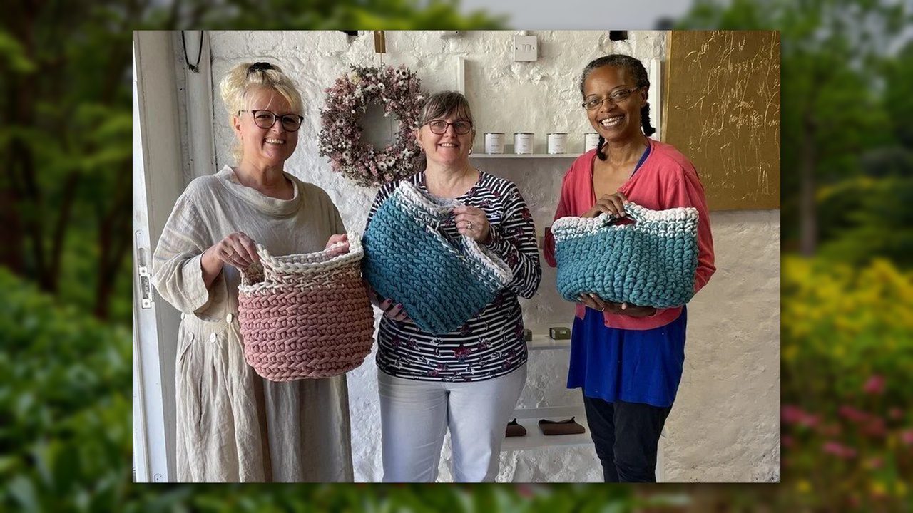 Crochet Storage Basket Workshop - Leonardslee Gardens - Horsham Event